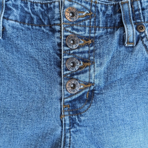 🔥4/$40 Vintage l.e.i bootcut jeans plus size 18 average button fly - Picture 3 of 8